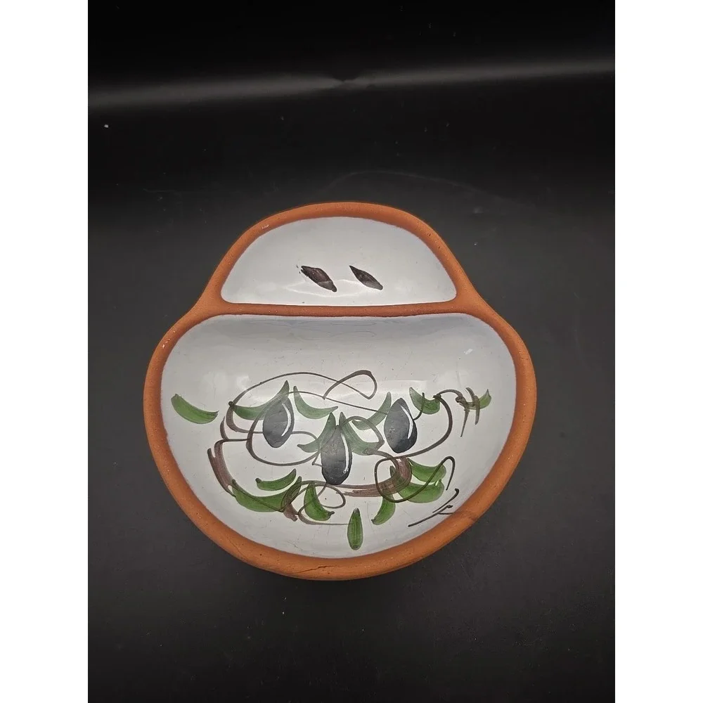 Olive Appetizer Dish - Pottery, Portugal‎